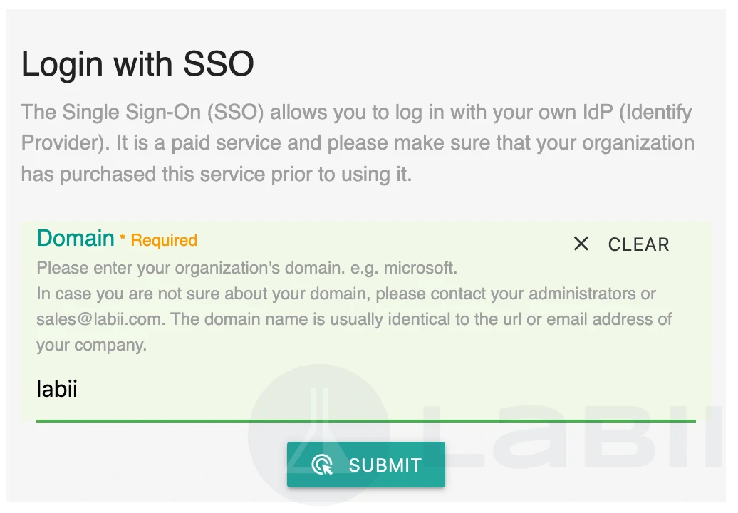 账户认证登录 SSO